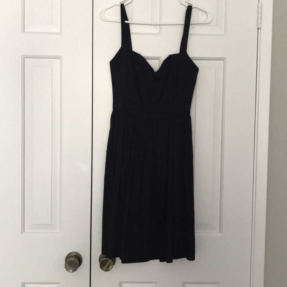 Aqua sweetheart dress